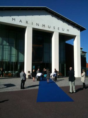 Invigning av Marinmuseum i Karlskrona av magiker Hans Lindström