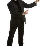 magiker hans lindström helfigur pekar