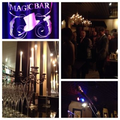 magiker trollkarl 50-års fest Magic Bar Stockholm