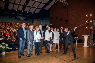 magiker konferencier företagsgalan ludvika 2015 selfie